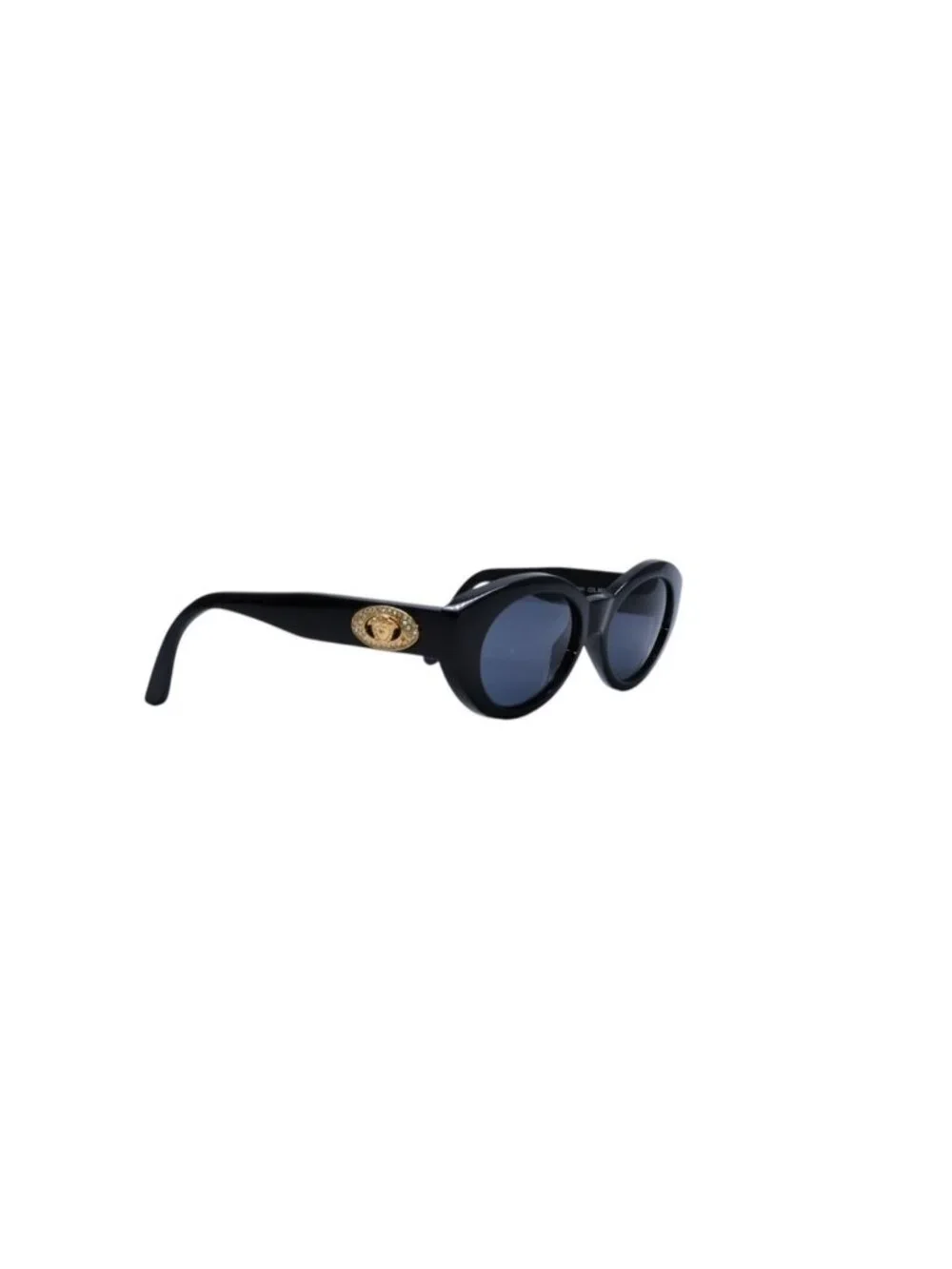 Versace Gianni Sunglasses Eyewear 480 852 Medusa Rhinestone Metal Acetate